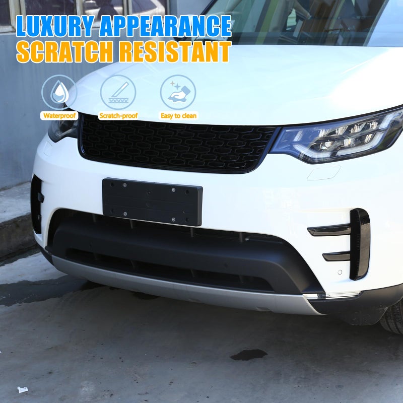 LLKUANG Front Bumper Grille Air Vent Cover Compatible with Land Rover Discovery 5 L462 2017-2023,Front Grille Air Inlet Decorative Accessories(for Discovery 5 2017-2023) - Image 3